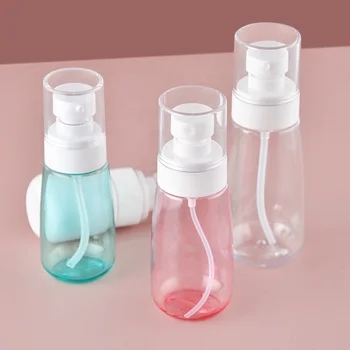 50 60 100ml Small Plastic Lotion Bottle for Cosmetic Empty Body Mist Room Spray Bottles Luxury Travel Packaging Containers