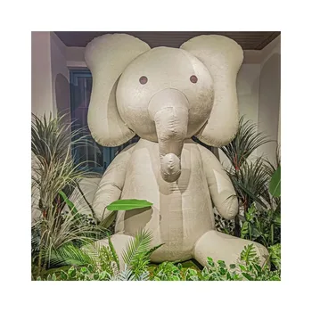 New Design Giant Inflatable Colorful Elephant Inflatable Advertising Elephant Inflatable Animal Cartoon