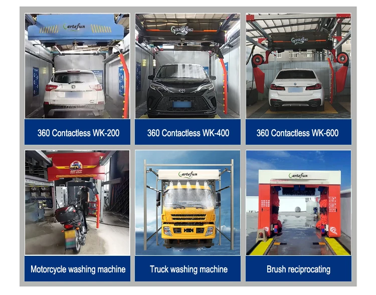 High Pressure 360 Touchless Automatic Motorcycle Washing Machine Motorcycle Wash Machine Automatic