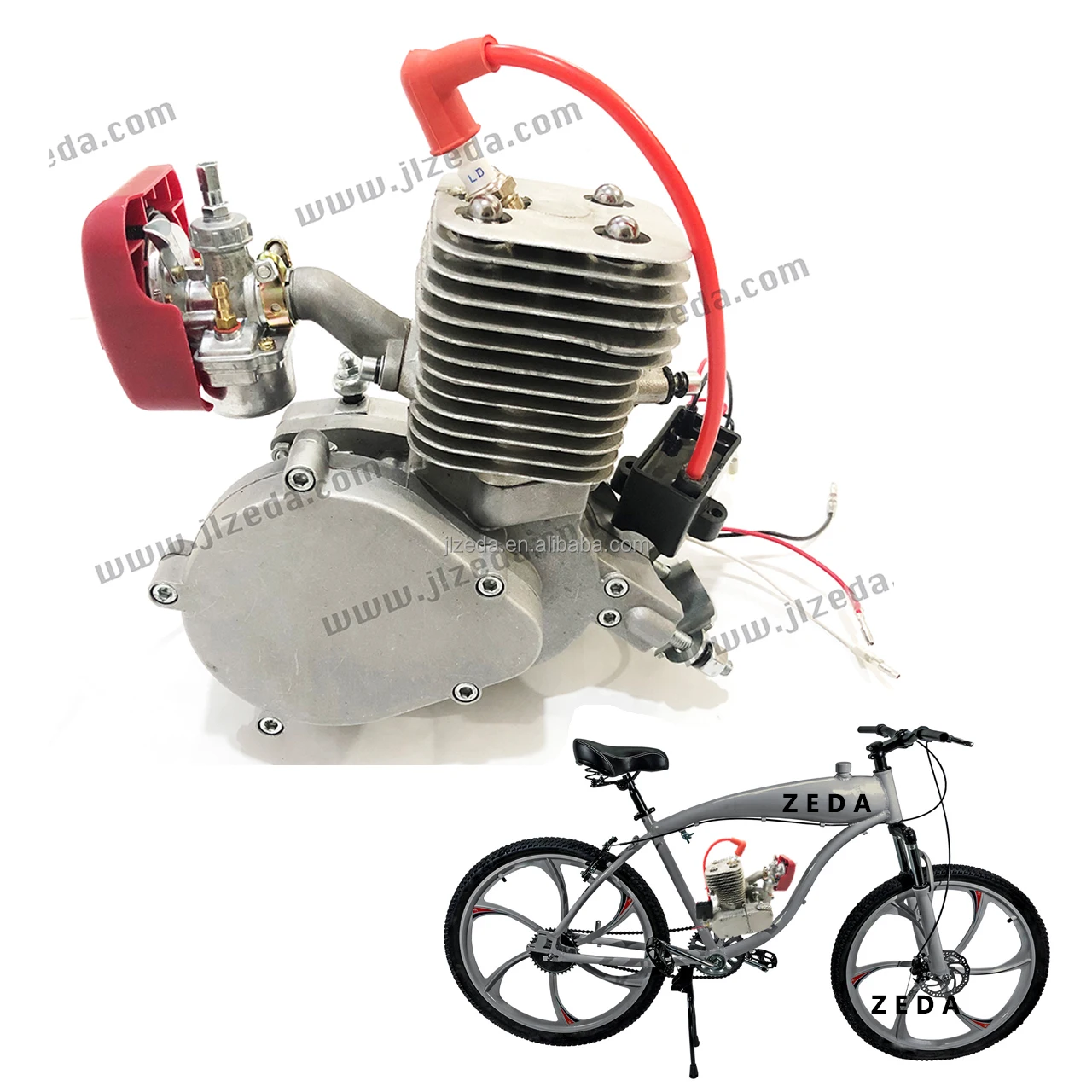 Gas Tank Frame Motor Racing Bike 80cc ZEDA80 Bicimoto