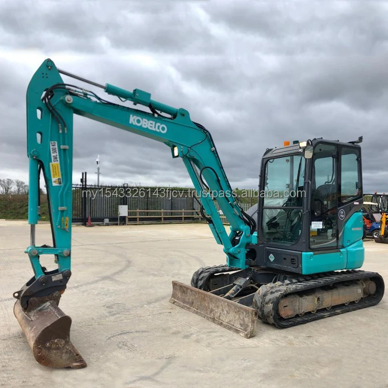 Used 5.5ton Kobelco Sk55 Excavator With Good Condition - Buy Used ...