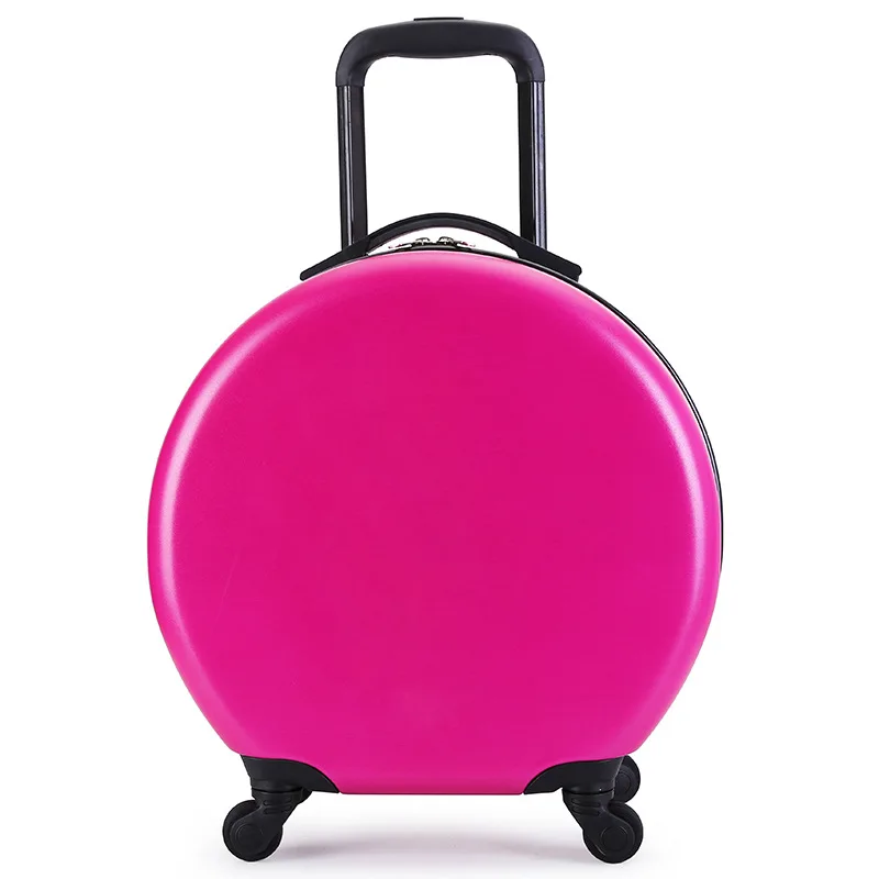 round carry on suitcase