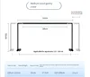 Black-Medium-sized gantry 121cm