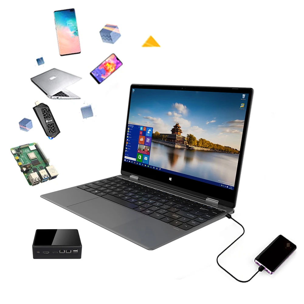 美品の日本製✨タッチパネル３Ｋ液晶で360度くるっと回る驚速の軽量コンバーチブル Dexbook 13.3インチ タッチスクリーンディスプレイ 360度回転可能