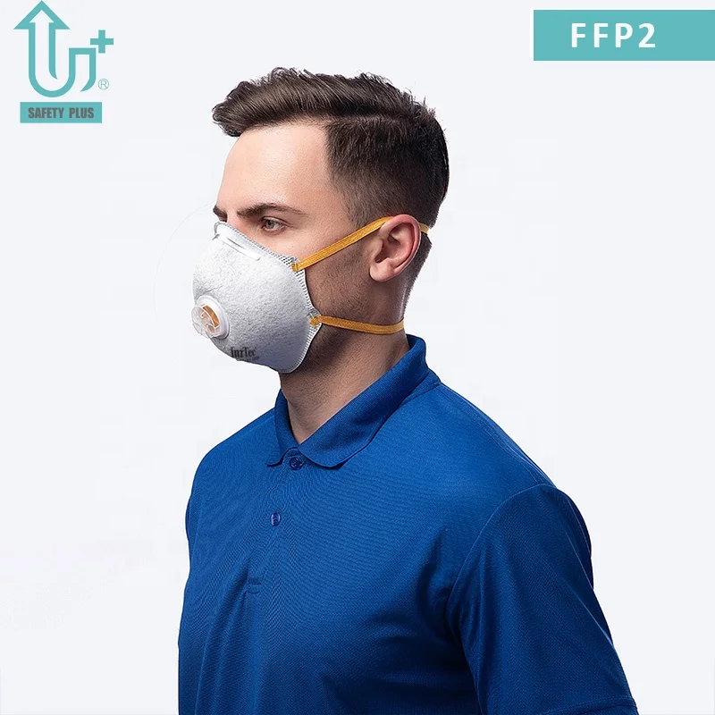 Valved 4 Layers Particulate Respirator Disposable Anti Dust Protective Activated Carbon FFP2-Mask at FFP2