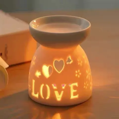 Home Aroma Essential Oil Warmer Aromatic Incense & Candle Holder home decor Wax Melt Burner Ceramic Oil Burner Tealight holders