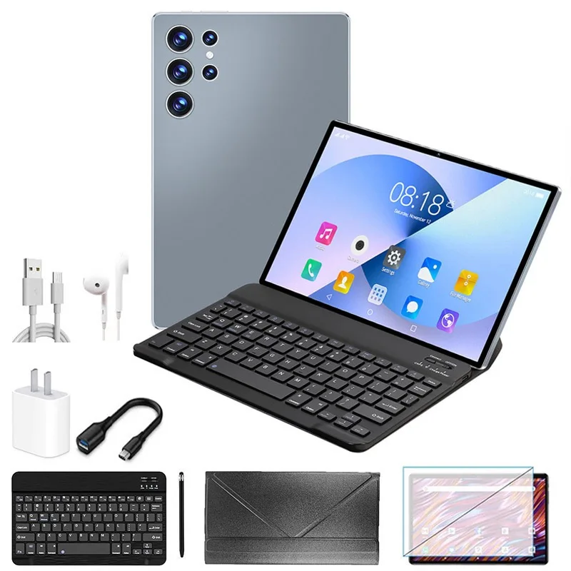 High QualityS23U 10.1 HD Screen Android 13 Octa Core Processor GPS Function Giveaway Peripherals for Office and Study 5G Tablet