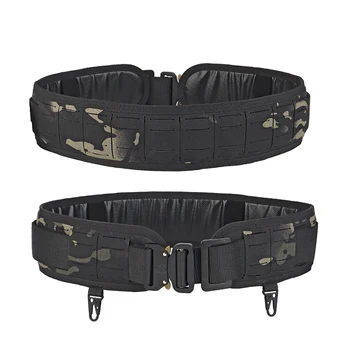SABADO Second Generation Mens Tactical Battle Belt Military Width Combat Molle Waist Belts With Quick Release Buckle