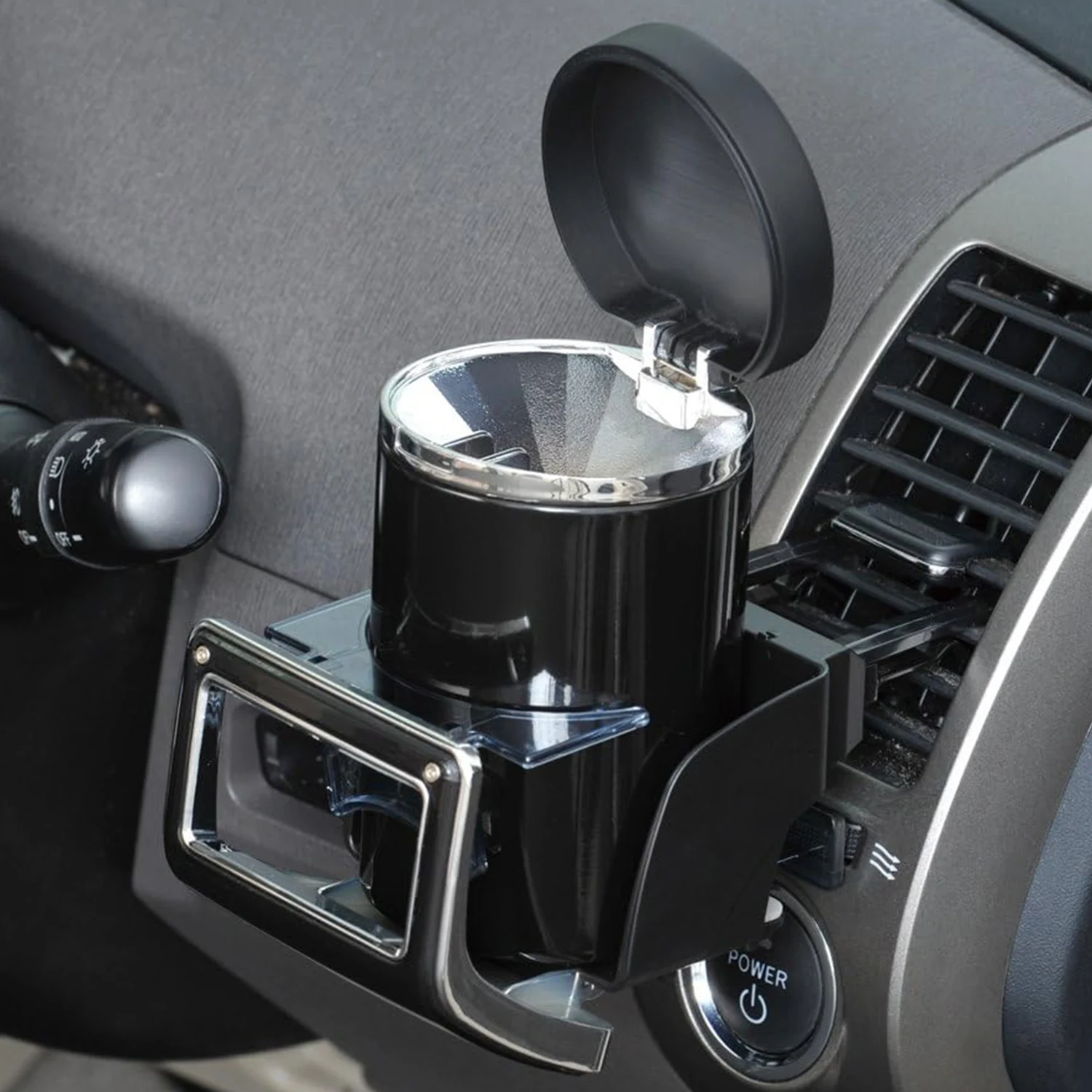 Stylish Functional Easy to Maintain Design Different Size Materials Custom Portable Ashtray for Car