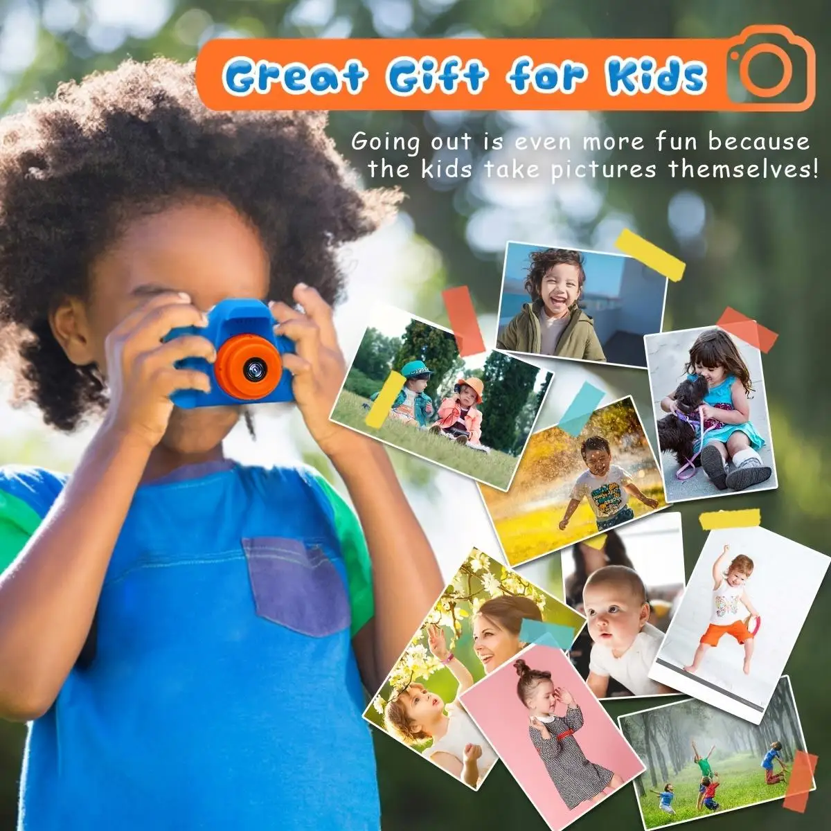 Seckton Fotocamera Digitale Per Bambini X2 Pro – Selfie, Flash, Zoom 10x, Schermo 2.4