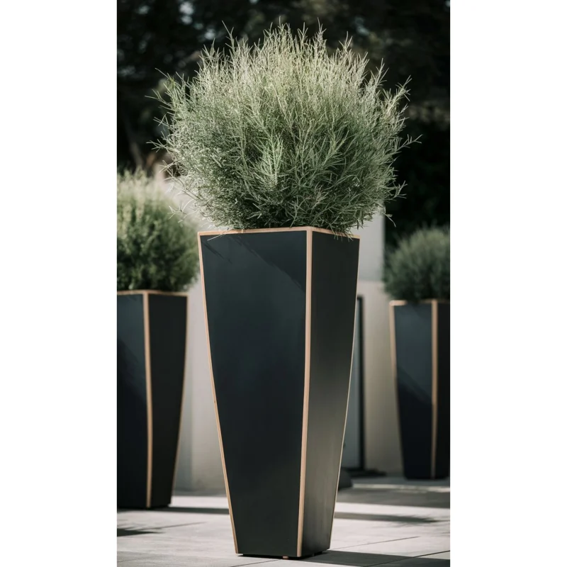 Outdoor Flowerpot Tree Planter Waiting Chair Seat Shopping Mall Outdoor Special Design Leisure Creative Leisure Furniture