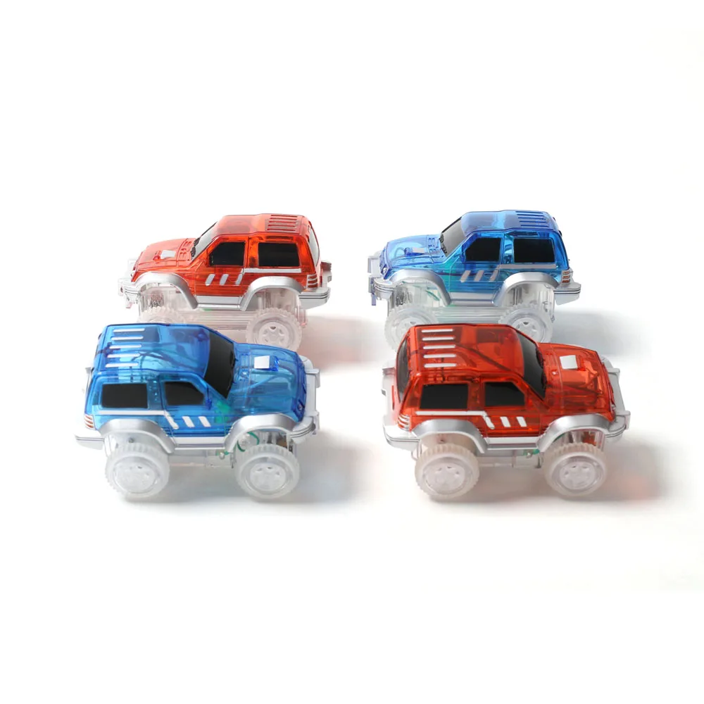 MNTL Hot Sale Magnetic Tile Car Racing Track Children Electric Toys Car for Kids