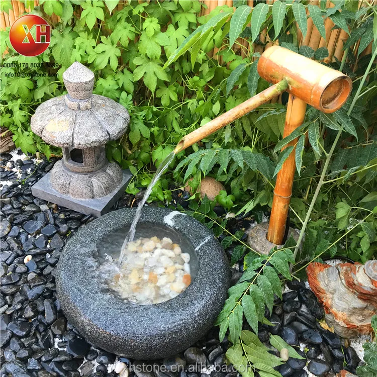 Fontana d'acqua giapponese da interni, in ceramica, da tavolo