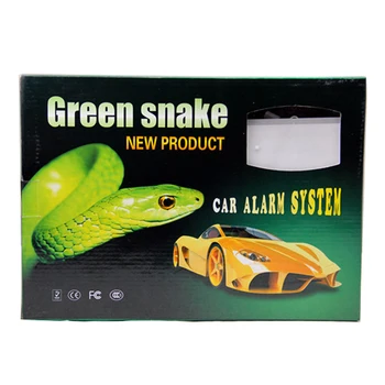 universal Keyless entry system green snake one way car alarm system for FIJI market