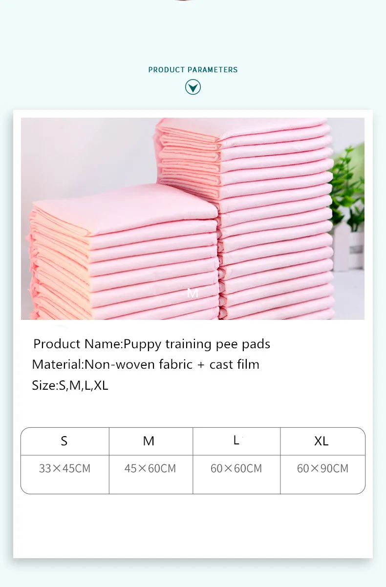 Super Absorbent Dog And Puppy Pads Not Easy To Leak Pet Training And Puppy Pads Pee Pad For Dogs