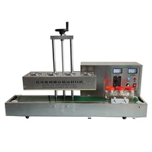 Automatic Stainless Steel Glass Jar PET PP PE Plastic Bottle Cap Induction Sealer Aluminum Foil Sealing Machine