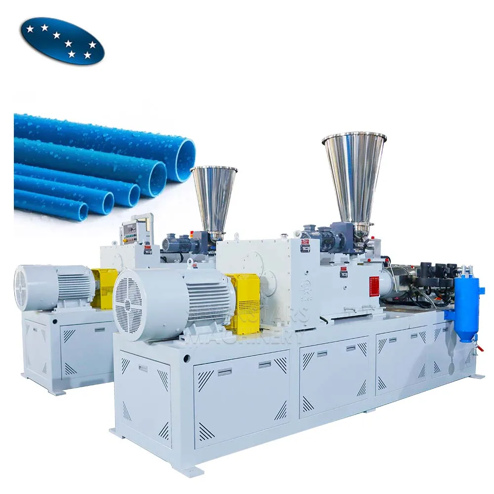 Sevenstars 16-32mm 4 Outlets Plastic Pvc Pipe Extrusion Machine Line Plastic Tube Extruders Making Manufactures