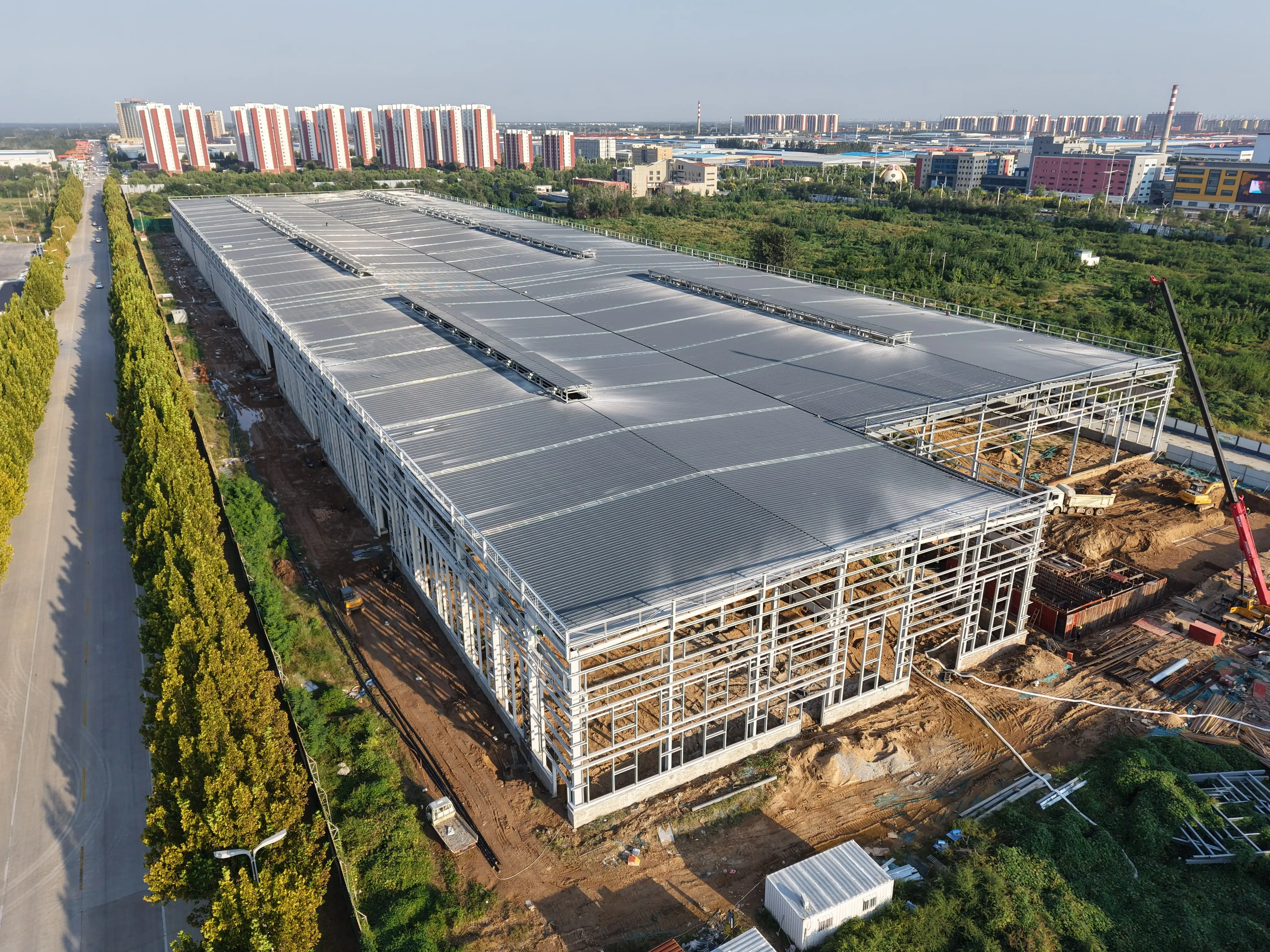 Struchtúr Dhoiléir Crainn Chomhtháite le Páirceáil & Buaireadh CNC Domhain don Oifig Crainn le Seirbhísí Coiscthe agus Cuirteachta