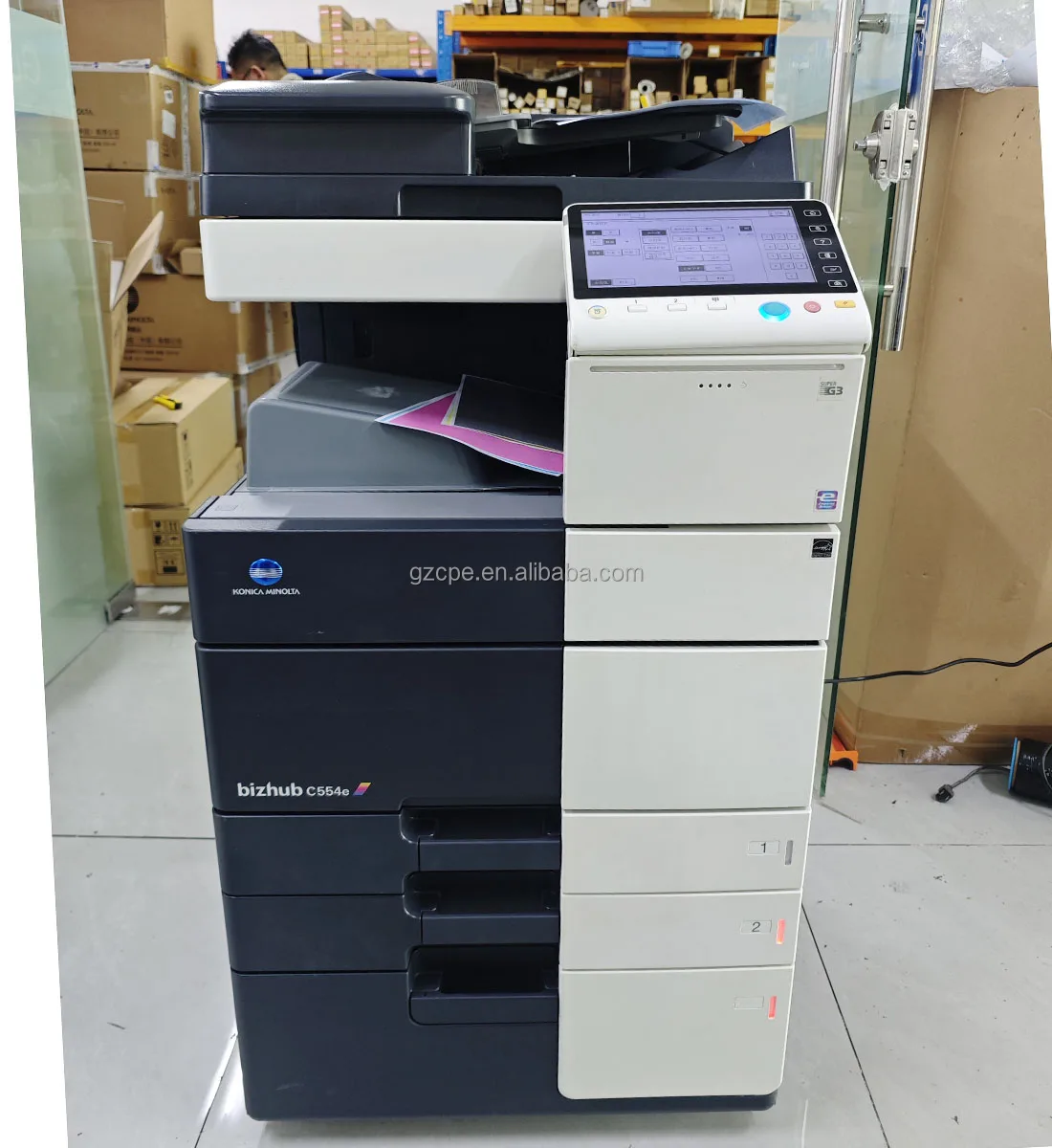 Konica Minolta Bizhub C454/C554 - High-Speed Color Printers
