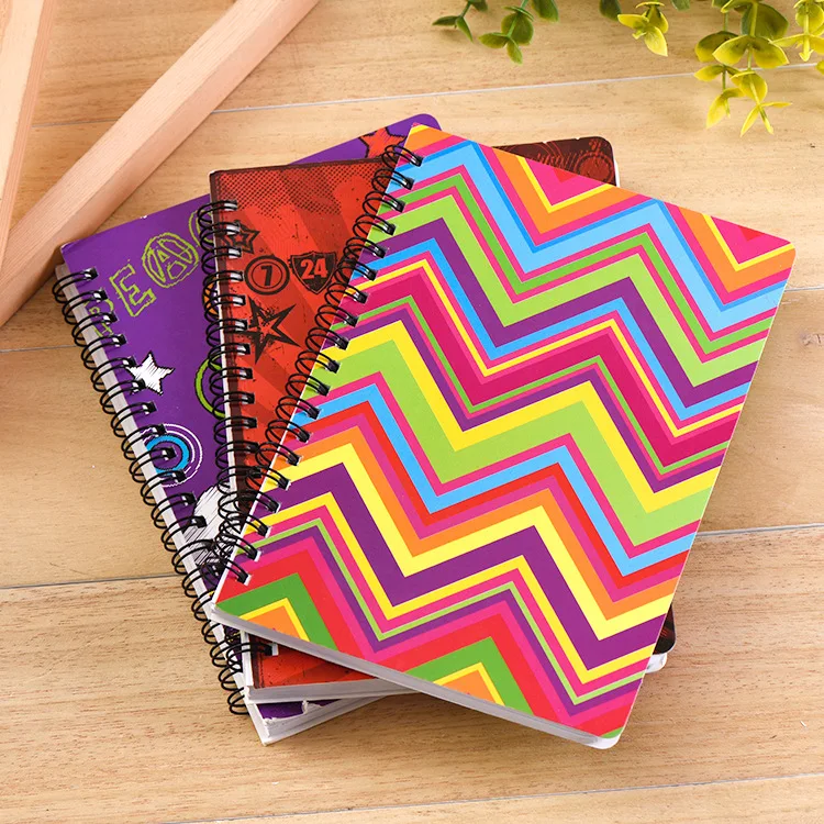 Custom A4 coil notebook notepad A5 writing book student workbook A6 creative handbook book customised