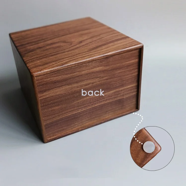 3 Tier Drawer Stash Box Desktop Organizer Handmade Wood Storage Box Bins