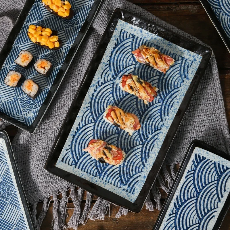 Wholesale Japanese Design Vintage Ceramic Plates
