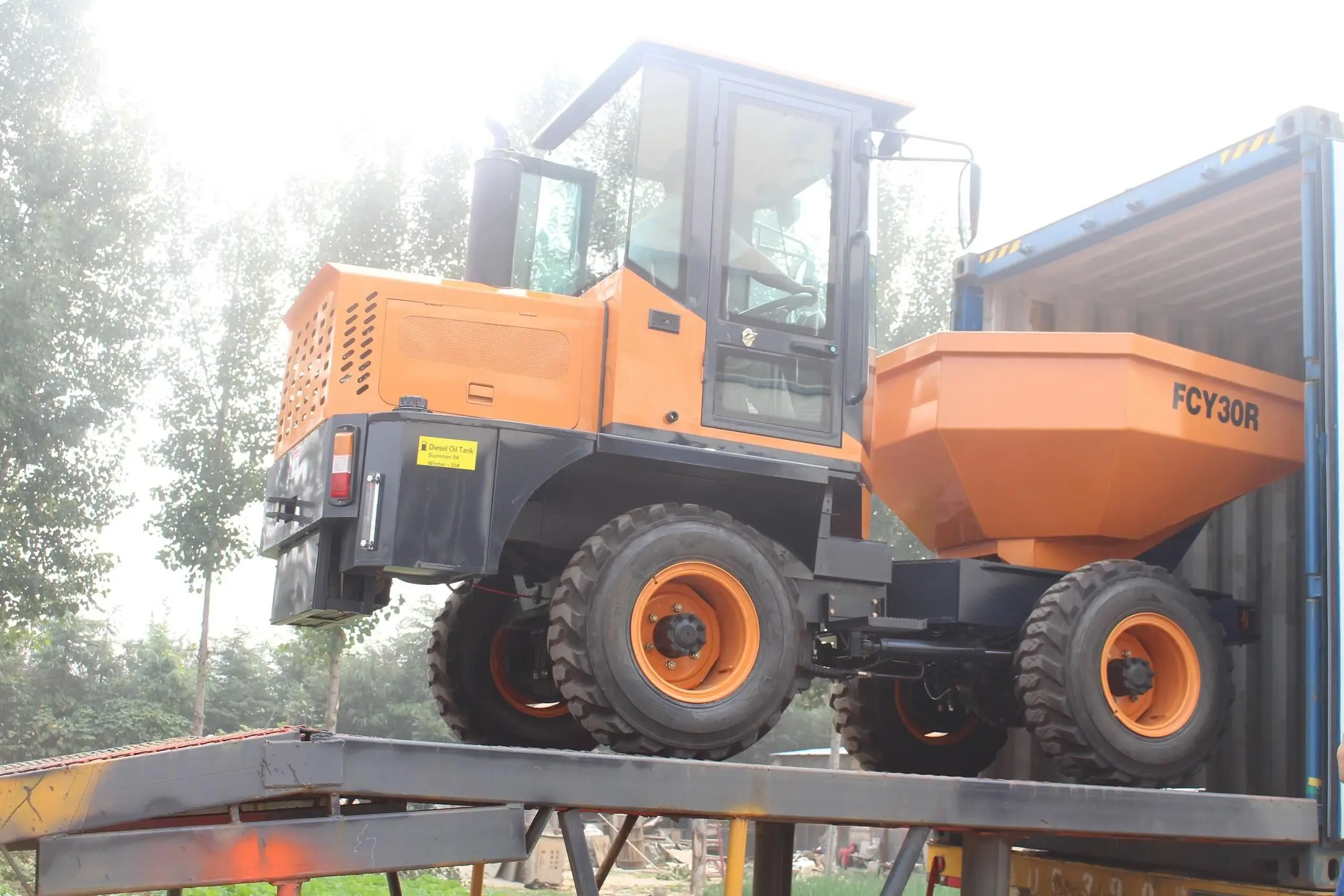 180 Degree Rotary Hopper 5 Ton Dump Trucks For Sale Self Loading Mini