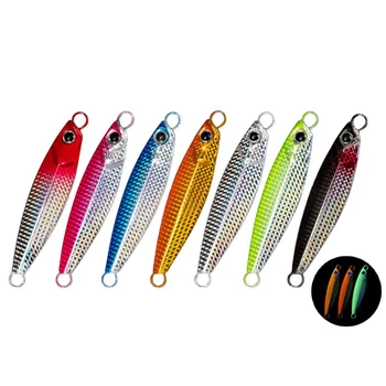 J102 7g 10g 15g 20g 25g 30g 40g Handmade Small Bait Game Micro Jig Lures TEASER Fishing Metal Jig Fish Lure – Metal Jig – view 2