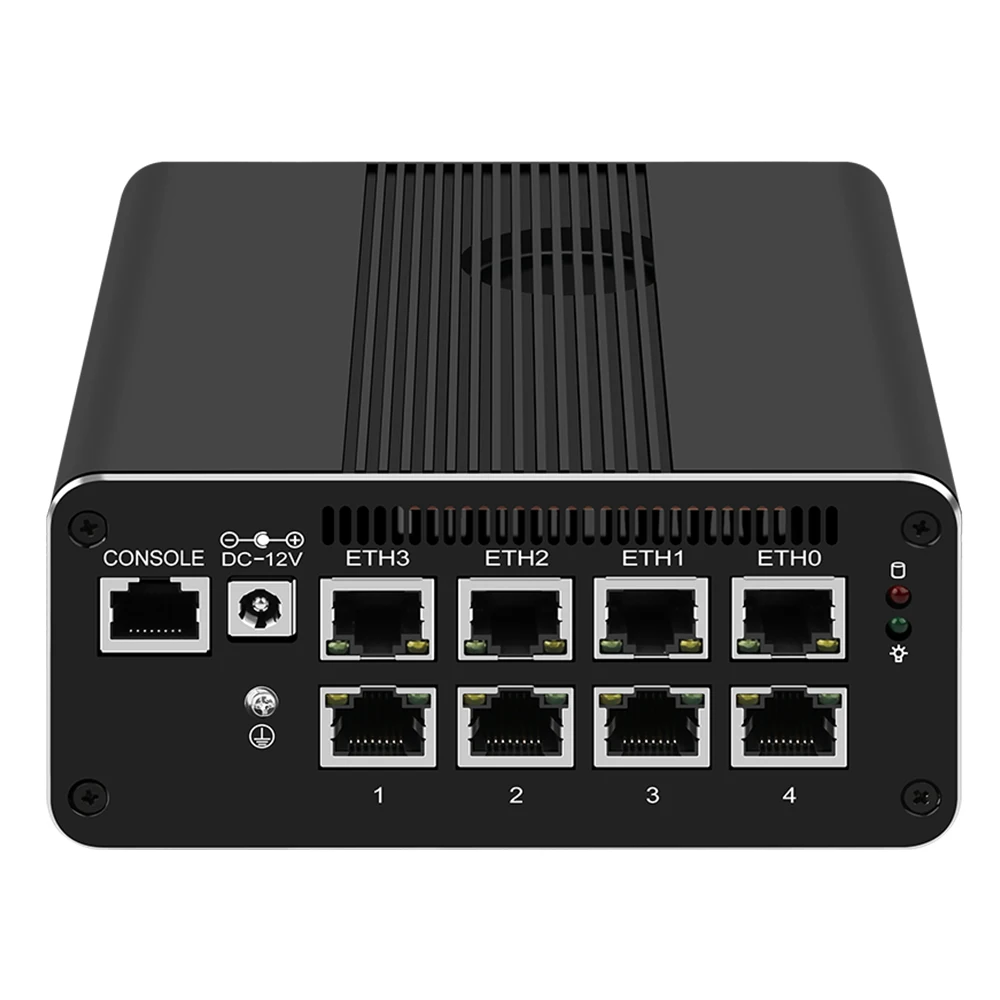 Mini PC Firewall Router i5/i3 with 8x2.5G LAN & 2x10G SFP+: Ideal