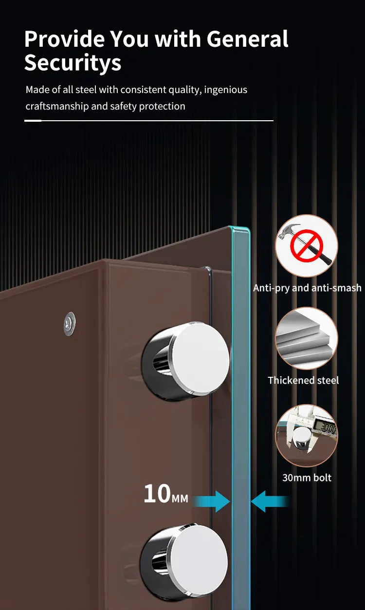 CEQSAFE China Manufacturer Cheap Metal Fireproof Safe Box for Home and Office factory