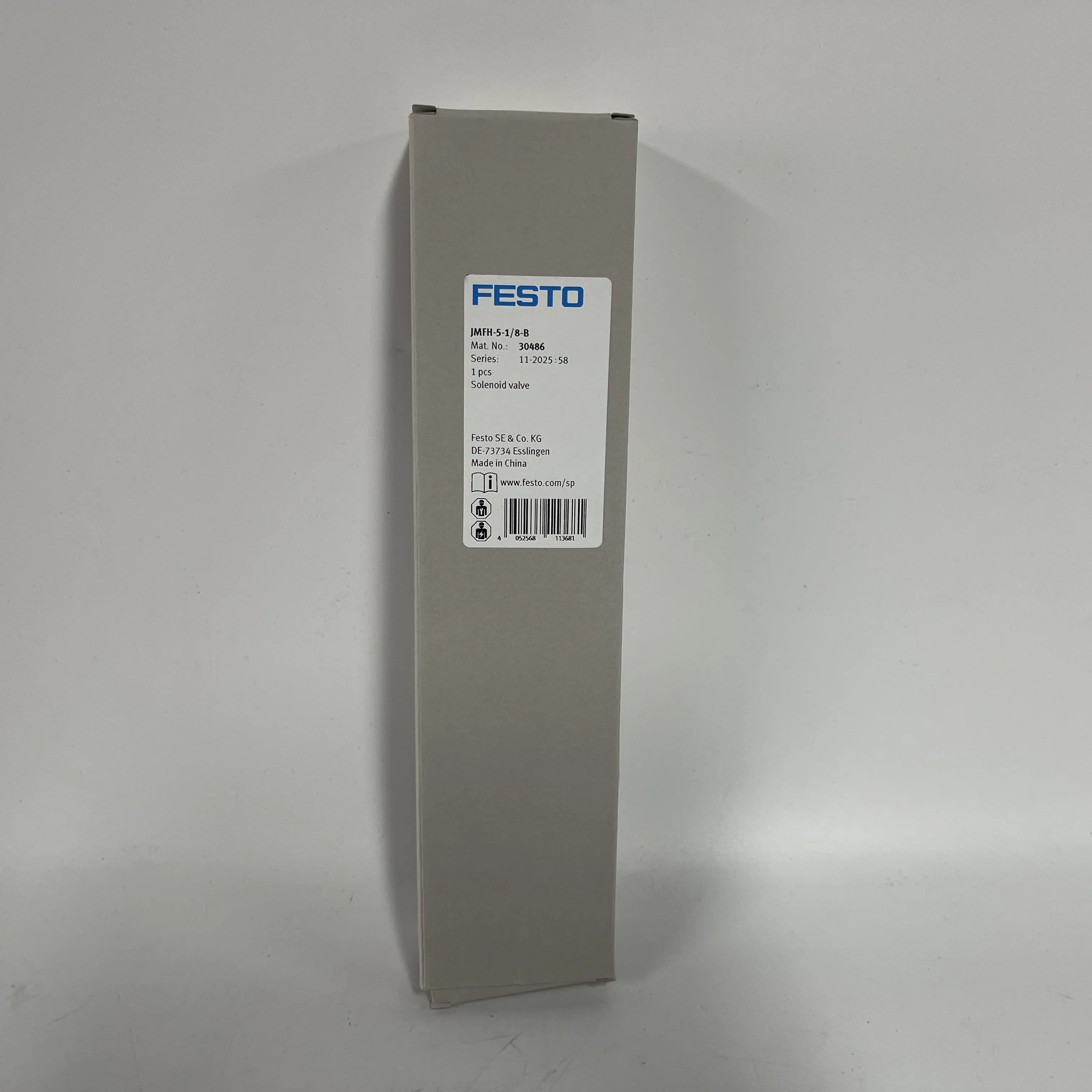 FESTO Pneumatic Solenoid Valve JMFH-5-1/8-B