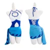 X000861 costume intero Miss Doom con grembiule