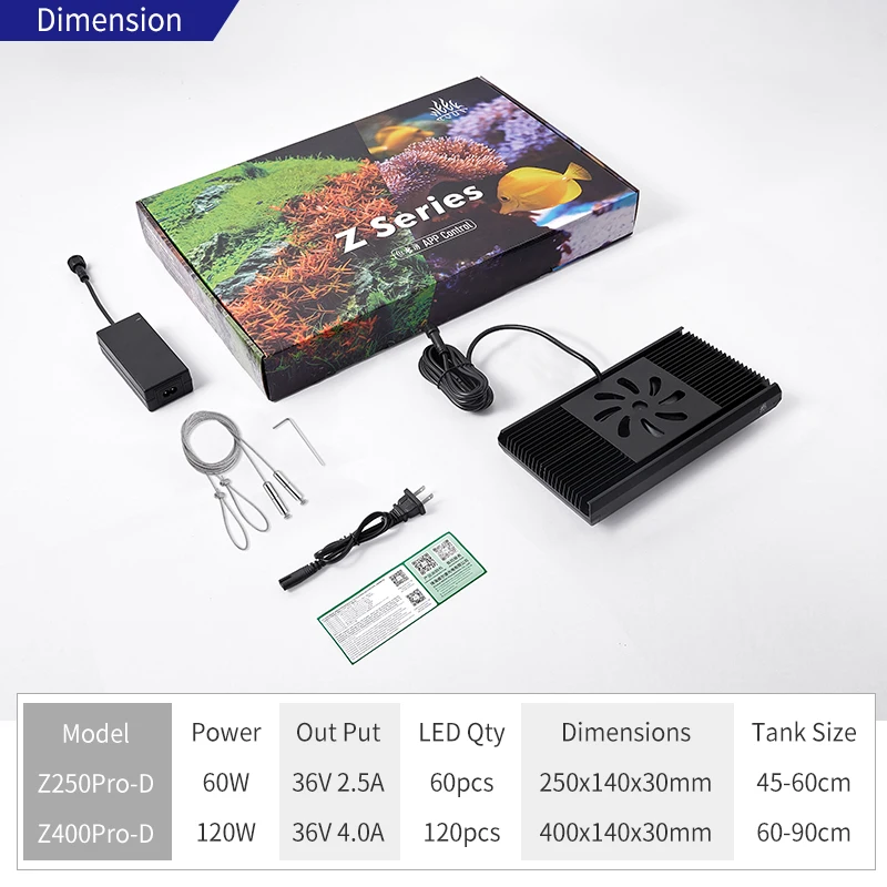MASUNN Lampada LED 5W E27 Per Acquario - Luce Per Piante E Barriera Corallina, 85-265V, Angolo 120° - Foto 6
