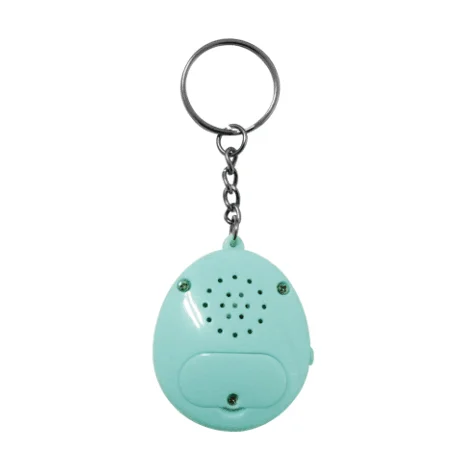 High Quality Audio Button Sound Keychain Mini Voice Recorder with Alarms Buzzers Sirens Capability
