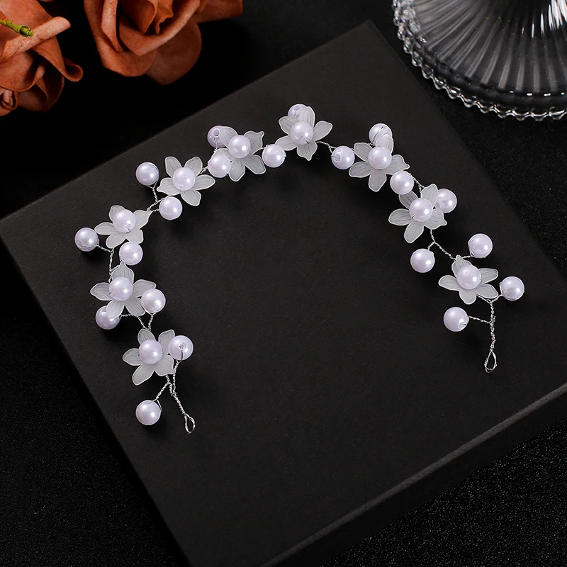 Handmade Artificial Flowers Pearl Tiaras Crown Wedding Bridal Hair  Accessories Headpiece For Girls - Buy Flowers Pearl Tiaras,Flowers Pearl  Tiaras Crown Wedding Bridal,Flowers Pearl Tiaras Crown Product on  