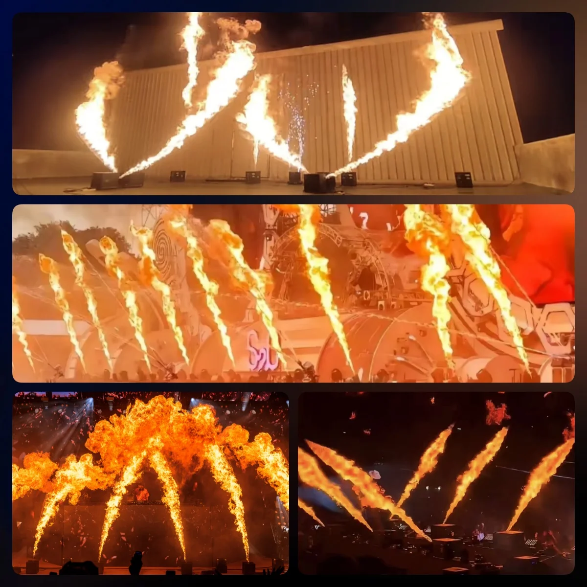 SP Fire Machine Spray 8-10 Meters Flame Thrower Fireworks Show for Stage Music Festival Events