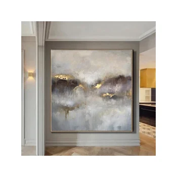 Wall Art Hand Made Large Oil Paintings Print Modern Abstract Canvas Pop SJ Oil Painting Supplies Different Shape Pointed Toile