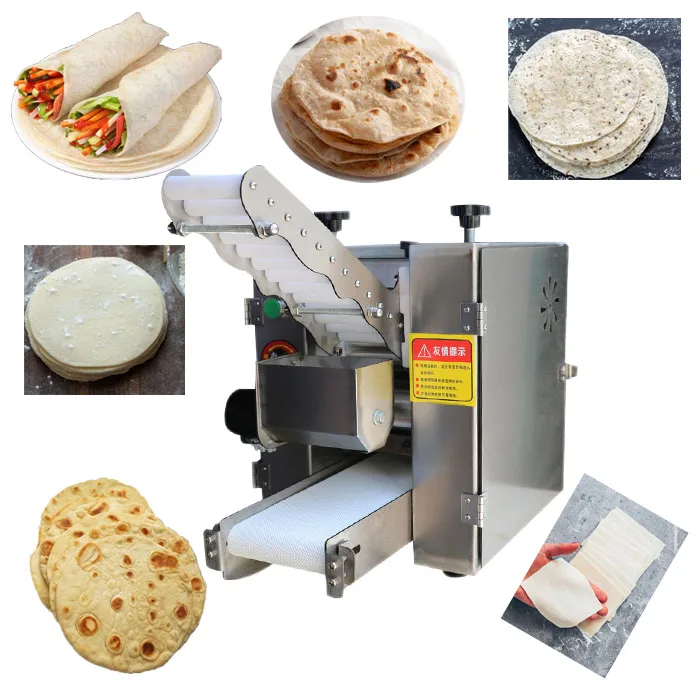 Commercial Dumpling Wrapper Machine Automatic Roti Maker Manual Chapati Pressing Machine Small Tortilla Making Machine Maker