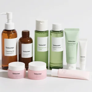 Korean Cosmetics Factory OEM Skin Care Products Face Serum Anti Aging Facial Mask Cream Snail Collagen Centella Skincare Set