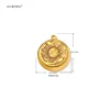 Sun Face Charm