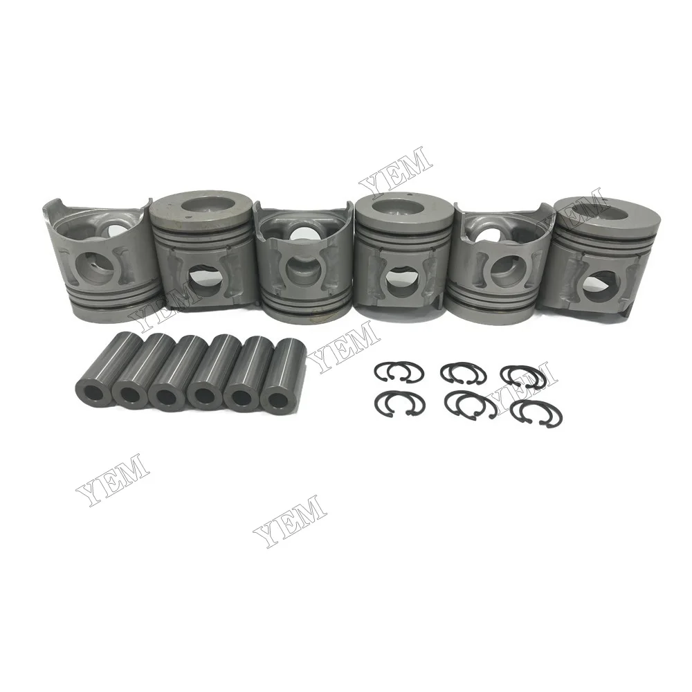 For Mitsubishi 6D34 Piston Kit OEM Engine Parts 2