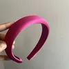colorful Rose-red silk hair band