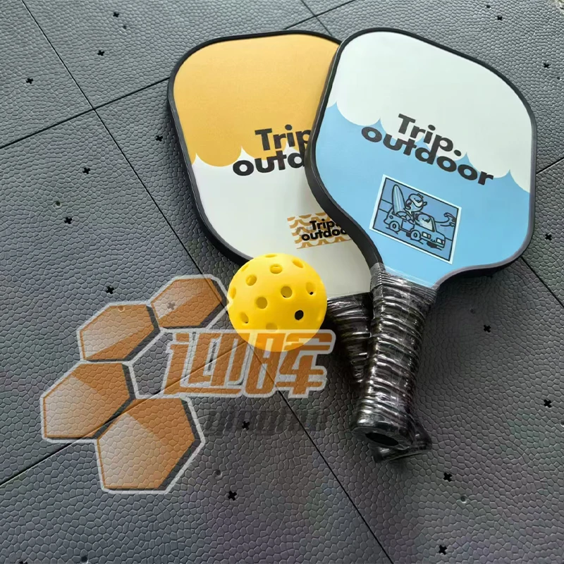 First Quality Multi-color Interlocking Sports Flooring Tiles Ideally for Outdoor Pickleball Court