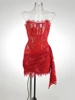 Red with fishbone