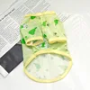 เสื้อสเวตเตอร์ตาข่ายสองขา Fresh Green Rabbit