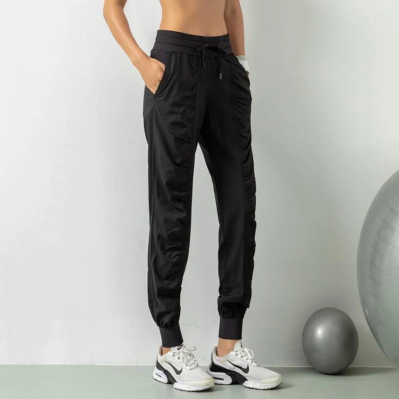 Lulu New Summer Ladies Sports Pants Fitness Pants Fashion Casual Pants