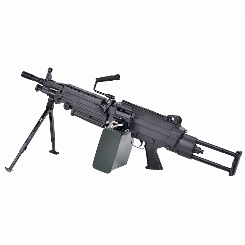 New Explosive M249 Machine Gun Toy Gun Hydrogel Blasting Launcher Gun