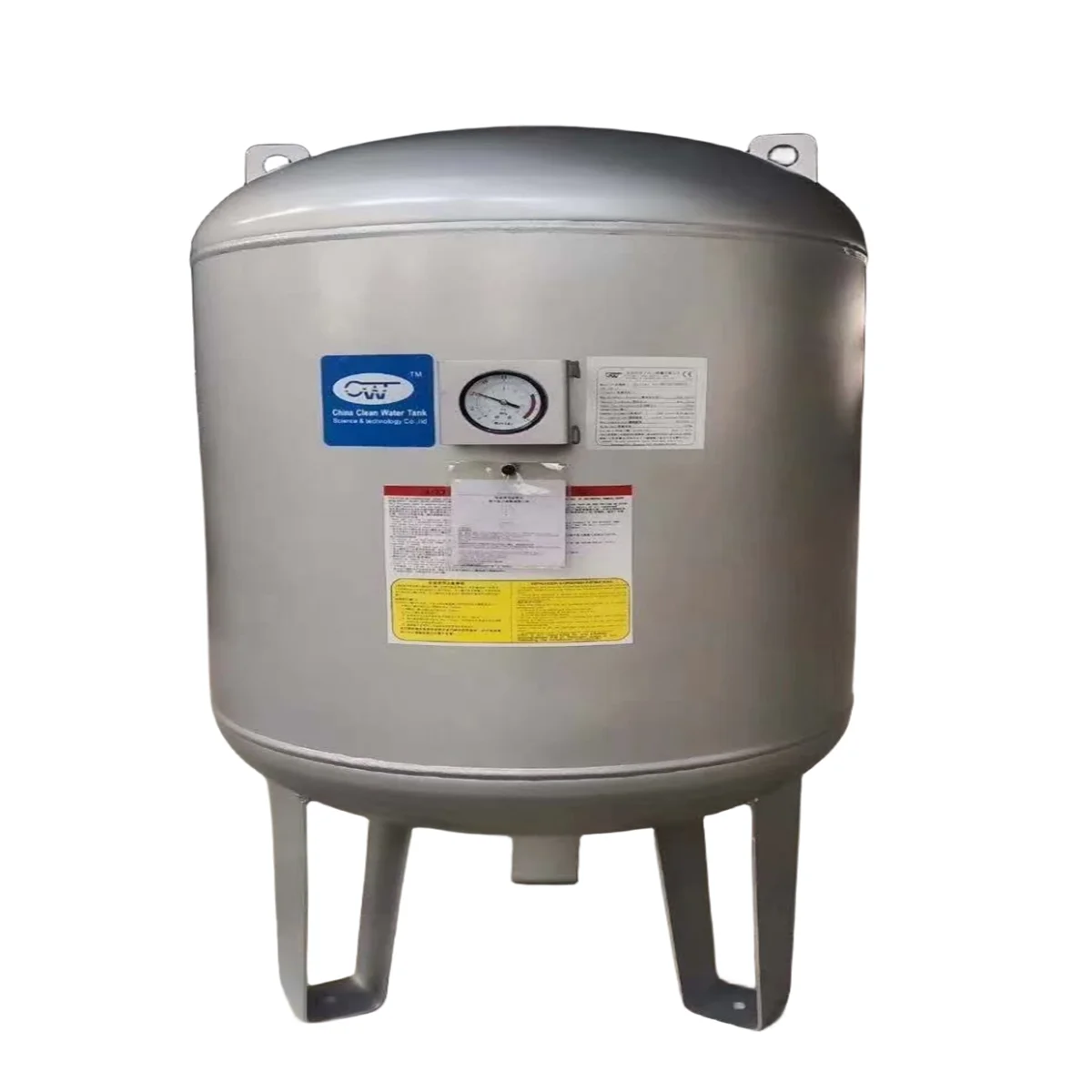 New Horizontal Gas LPG Bullet Storage Propane Liquid Cryogenic CWT-300L-25bar Pressure Tank