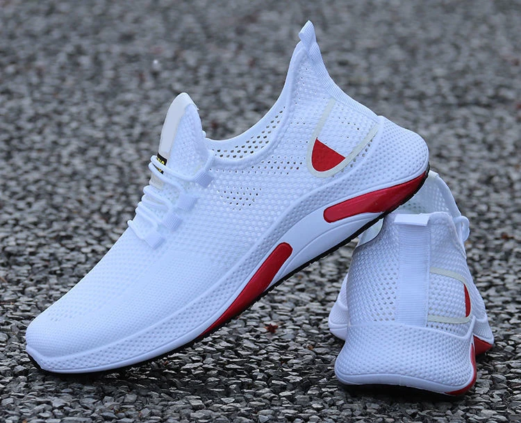 New Mesh Men Sneakers Casual Shoes Laceup Comfortable Running Fashion
