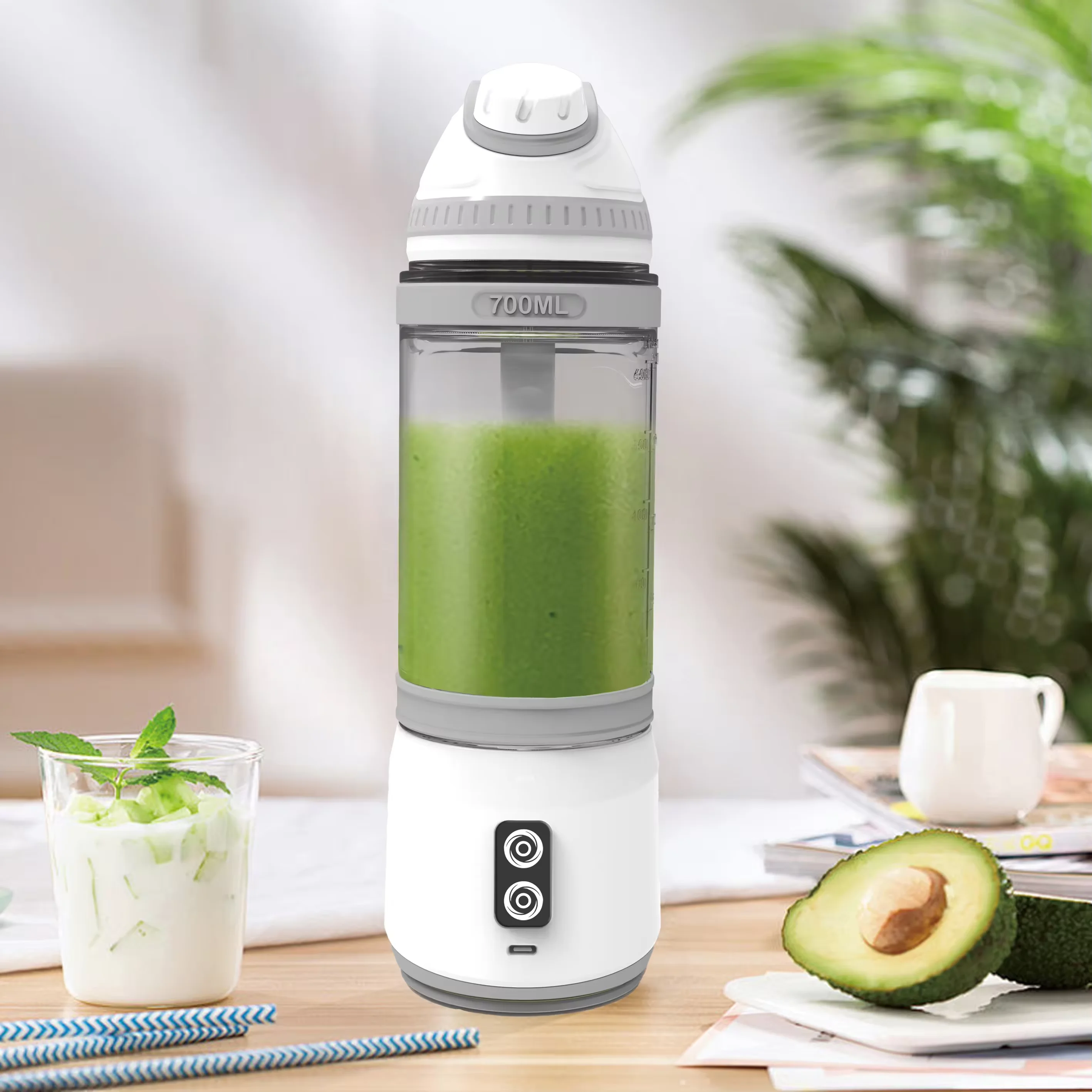 Portable Blender Juice Grinder Mixer 700ml IP67 Waterproof